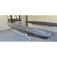 Bateau à rames Sculling Single Scull Rowing SUP Siège coulissant Oarlock Outrigger Roar Full Carbon Hull And Deck Carbon SUP Board