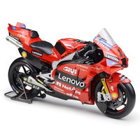 Modèle Ducati 1:16 Machito, simulation alliage avec contrôle de force, moto de course collection