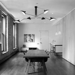 <span class=keywords><strong>Lustre</strong></span> <span class=keywords><strong>Araignée</strong></span> Vintage Moderne pour Salon, Cuisine, Plafonnier, Décoration Loft, Luminaire Suspendu Intérieur, Éclairage Industriel - Product Image 4