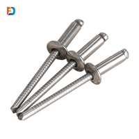 Rivets à tête bombée à extrémité ouverte en acier inoxydable de fabricants chinois