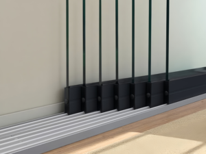 Portes coulissantes et empilables en aluminium de style européen pour patio et véranda, économie d'énergie, <span class=keywords><strong>RAL</strong></span> Noir Blanc <span class=keywords><strong>Anthracite</strong></span> - Product Image 3
