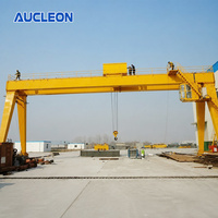 Grue à portique à double poutre de type NMG de 60 tonnes, certifiée CE, de fabrication renommée, radiocommandée, pour utilisation en extérieur