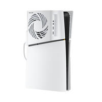 Ventilateur de refroidissement RGB AOLION ALP5272 pour PS5 Slim, boîtier de 10 cm avec contrôle automatique de la température, coque d'induction, accessoires de console de jeu