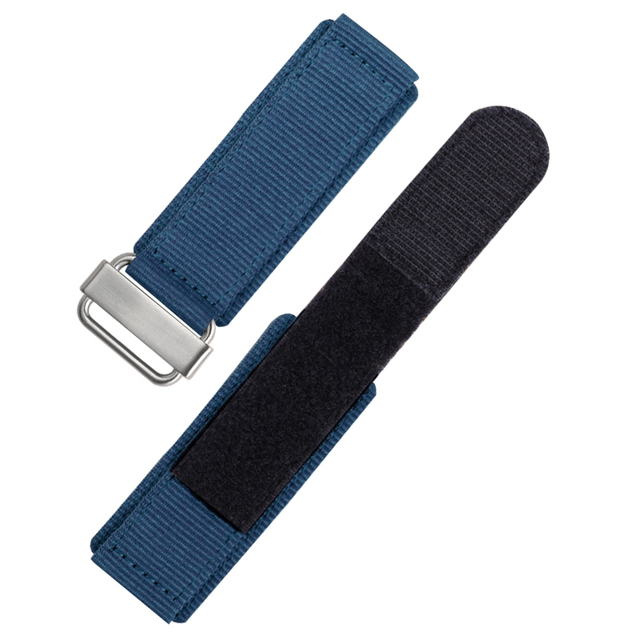 Bleu Fermoir Argenté