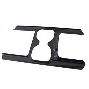 Panneau de garniture de porte-gobelet CRV, cadre décoratif noir en ABS pour console centrale, accessoires de voiture - Product Image 1