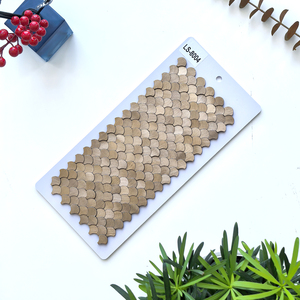 <span class=keywords><strong>Mini</strong></span> vỏ hình dạng nhôm vỏ và dính Gạch <span class=keywords><strong>Mosaic</strong></span> cho nhà bếp backsplash - Product Image 5