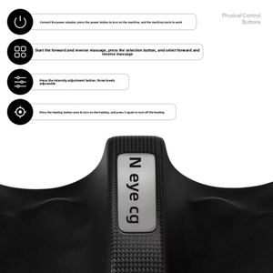 Appareil de massage vibrant et chauffant pour pieds et mollets avec 20 balles de massage pour points d'acupuncture, contrôle de la minuterie pour la circulation sanguine et le soulagement de la douleur - Product Image 4
