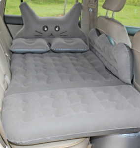 여행을위한 긴 난간 보드가있는 만화 모양의 풍선 자동차 에어 베드 에어 매트리스 - Product Image 3