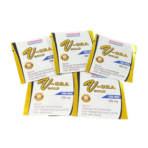 Erkek geliştirme hapları boş poşet Tablet erkekler geliştirme hap ambalaj 500mg boş yenilebilir çanta - Product Image 1