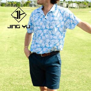 Chemises à imprimé hawaïen personnalisées avec votre propre logo, polos de golf de haute qualité et chemises pour hommes - Product Image 3
