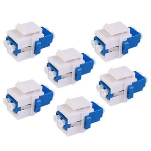 单模多模DX LC至LC母梯形耦合器墙板光纤适配器配线架表面安装盒 - Product Image 5