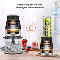 Krachtige High Speed Blender Keukenmachine Mixer Hoogwaardige Kwaliteit Huishoudelijke Commerciële Machine Schudden En Neem Smoothie Maker
