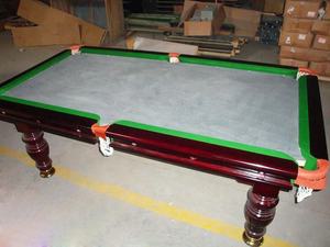Table de billard de qualité avec coussin, pieds et tissu de table personnalisé, disponible en 7, 8, 9 pieds, en tissu rouge, vert ou bleu, à prix abordable - Product Image 6
