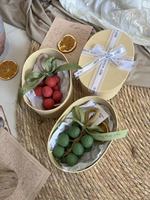 Savon artisanal à l'huile essentielle de lychee et de raisin, parfum longue durée, cadeau créatif