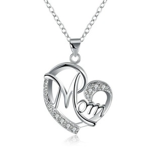 Collar <span class=keywords><strong>para</strong></span> el Día de la Madre, Collar de Moda con Letra 'Mamá', Colgante con Dijes, el Mejor Regalo <span class=keywords><strong>para</strong></span> Mamá - Product Image 5