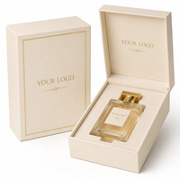Boîte à parfum rigide de luxe personnalisée en carton, emballage cadeau avec logo et insert pour les marques de flacons de parfum