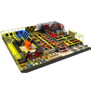 Lớn <span class=keywords><strong>Bungee</strong></span> Trampoline Công Viên Trẻ Em Trampoline Thiết Kế Mới Thương Mại Trong Nhà Trẻ Em Và Người Lớn Mà Không Cần Bảo Vệ Net Tùy Chỉnh - Product Image 2