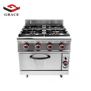 Điện 4-burner Bếp gas với lò nướng đối lưu Tính năng Miễn phí đứng thiết bị nhà bếp để sử dụng ngoài trời - Product Image 1