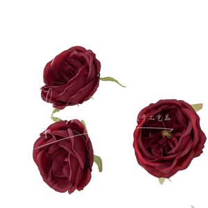 Austin Rose Artificial <b>Flowers</b> <b>Silk</b> High Simulation Wedding Decor Single Branch - Product Image 5