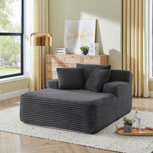 Juego de Sofás Compresibles de Diseño Moderno, Dos Plazas, Funda de Tela Ecológica, Envasado al Vacío, Sofá Cama para Sala de Estar - Product Image 1