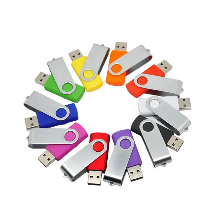 Lower price swivel usb flash drive customized logo usb flash drive 2.0 & 3.0 bulk 16gb usb flash disk