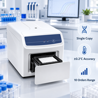 Machine de PCR quantitative Drawell Accurate96-x4, 96 puits, 4 canaux, détection par fluorescence LED, système de PCR en temps réel pour la biologie moléculaire