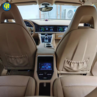 YU GUANG pour Porsche Panamera 970 à 971, kit intérieur 13 pièces avec double écran, tableau de bord, console centrale et levier de vitesses, compatible LHD et RHD, pièce auto