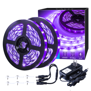 Uv LED Đen 5M 10M 15m 20m ống huỳnh quang Glow-in-The-Dark đèn cho Nhà 395nm cho các bên Halloween sinh nhật UV dải ánh sáng - Product Image 1