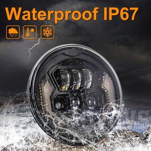 Faro Proyector LED OVOVS de 7 Pulgadas, 12V 24V, para Motocicleta Harley <span class=keywords><strong>Davidson</strong></span> - Product Image 6