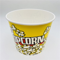 Gobelets à popcorn en papier personnalisés jetables 32oz 40oz 50oz 100oz