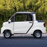 Micro-camionnette électrique intelligente au design moderne avec climatisation et caméra de recul