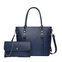 Neu eingetroffen: Mutter-Tochter 2-teilige Damen-PU-Taschen im Krokodilmuster, große Kapazität, schlicht, trendig, Handtaschen