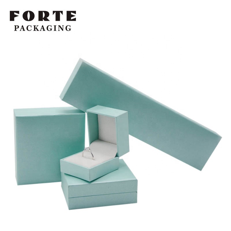 FORTE boîte en carton bijoux Chine boîte cadeau tiroir boîte à bijoux noire adaptée aux besoins du client