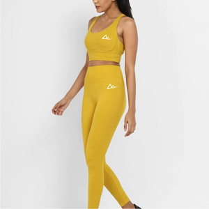Conjunto de Yoga Personalizado de Nuevo Estilo en Oferta, Precio Económico, Alta Calidad, Marca Privada, Conjunto de Yoga para Mujer con MOQ Bajo - Product Image 3