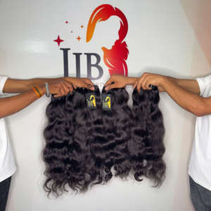 มัดผมมนุษย์สำหรับต่อผมมนุษย์ผมดิบแบบหยิกทำจากขนมิงค์ - Product Image 2