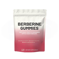 VitaSpring Gummies à la Berbérine, Compléments Immunitaires, Chardon-Marie et Cannelle, Sans Sucre