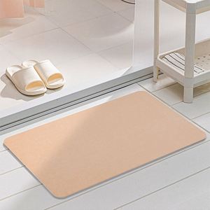 Tapis de salle de bain en pierre de diatomée antidérapant, séchage rapide, évacuation de l'humidité - Product Image 2