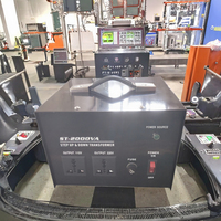 Transformador Automático Monofásico de 3KVA ST-3000VA Elevador/Reductor de Voltaje 110V/120V 220V/240V 50/60Hz Convertidor de Potencia Bobinado de Aluminio y Cobre Toroidal