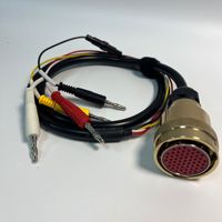 Cable de Diagnóstico Universal para Mercedes-Benz MB STAR C3 (Modelo Antiguo) con Conector Redondo, 12-24V, Venta al Por Mayor