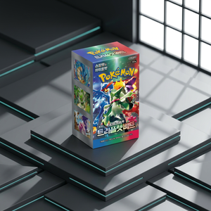 การ์ดเกม Scarlet Violet Triplet Beat Booster Box ของแท้จากเกาหลี ซีลครบชุด ของสะสมงานอดิเรก ของขวัญสุดคุ้ม DW00028 - Product Image 1