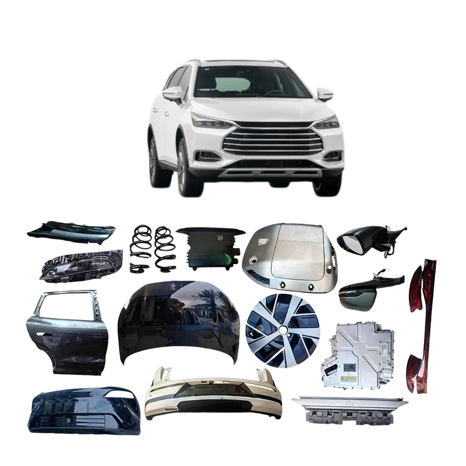 Original Factory Wholesale Auto Parts Wheel Hub Front Bumper Headlight Doors Trunk Door for Byd Atto 8 BYD Tang