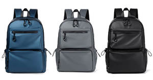 Sac à dos pour ordinateur portable personnalisé en PU imperméable avec port USB, sac à dos de voyage pour homme en Oxford, sac à dos pour ordinateur portable professionnel - Product Image 6