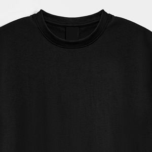 T-shirts pour hommes en jersey 100% coton, faible MOQ, meilleure qualité, respirants, manches courtes, dernier style, 220g - Product Image 6