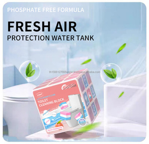 Ajyf ไฮพาวเวอร์น้ำยาซักผ้าสำหรับห้องน้ำแท็บเล็ตทำความสะอาดโถส้วมแบบอัตโนมัติ - Product Image 5