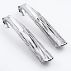 Kitchen Accessories new Tea Strainer Amazing Stainless Steel Infuser Pipe Design Touch Feel Holder Tool Tear Filter