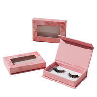Boîte à cils en pulpe moulée sur mesure, insert gaufré, matériaux recyclés, emballage biodégradable pour kits de cils et ensembles de maquillage