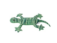 Nouvelle peluche réaliste de gecko lestée en gros personnalisée pour le sommeil du bébé, apaisant le confort du nourrisson