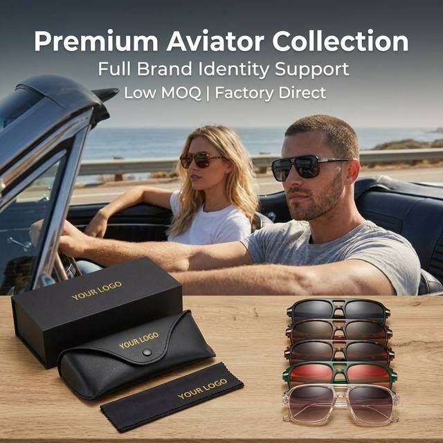 Colorful Square Sunglasses Unisex Brand Premium UV400 Retro Navigator Tortoise Clear Frame Custom Logo OEM Factory Wholesale