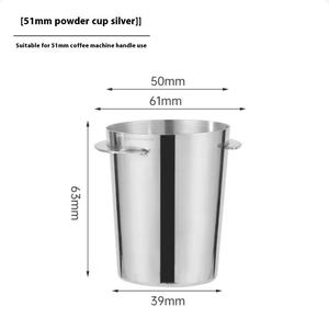Taza Dosificadora de Café de 58/53/51 mm, Taza para Aromatizar para Máquina de Espresso, Resistente al Desgaste, de Acero Inoxidable, Envío Directo - Product Image 6