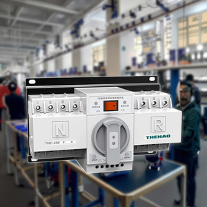 MCB loại ba giai đoạn Máy phát điện chuyển đổi chuyển đổi CB lớp 3 cực 4P 16A 20A 32A 40A 63amp mini tự động chuyển đổi chuyển đổi (ATS) - Product Image 1